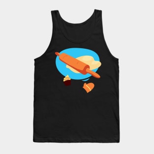 Baker Dough Rroll Baking Gift Tank Top